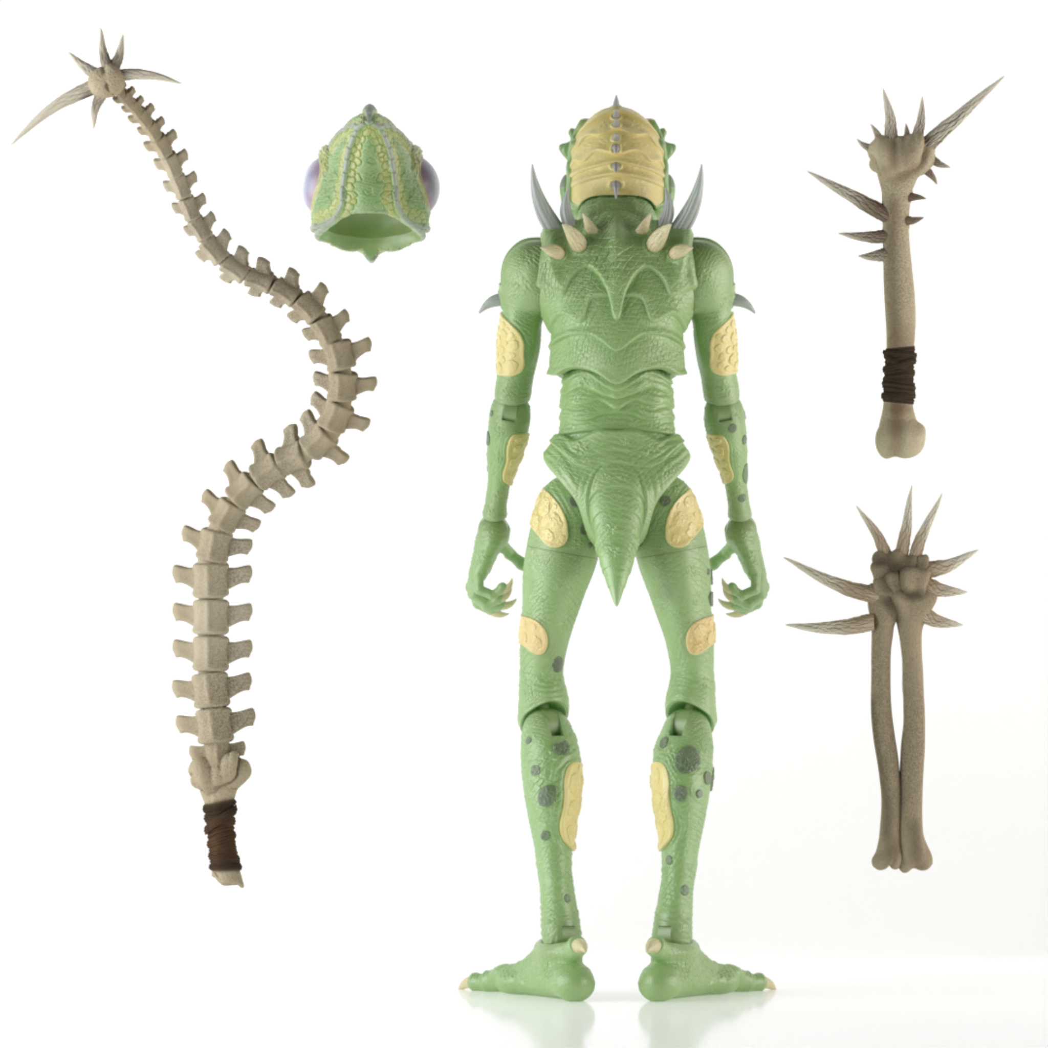 Reptoid Drone - Green Army Builder