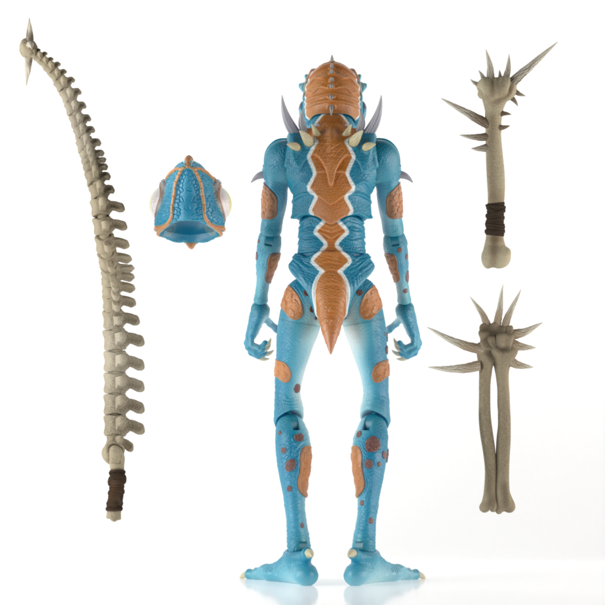Reptoid Drone - Blue Army Builder